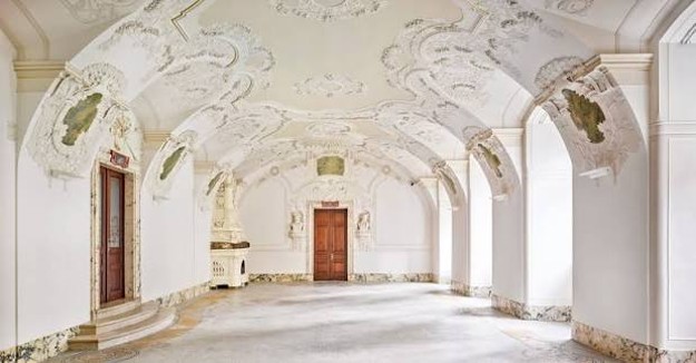 Interior of the Mendel Refectory