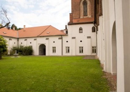 Decorative details inside the Augustinian Abbey